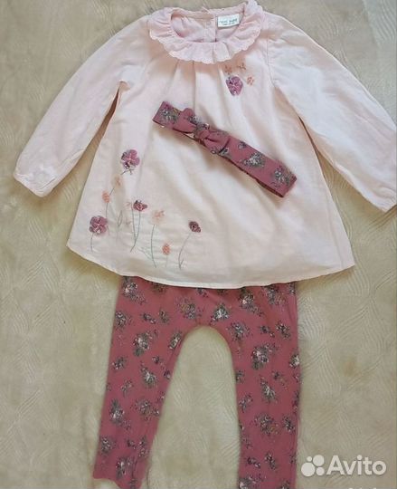 Фирменная одежда на девочку mothercare next 86