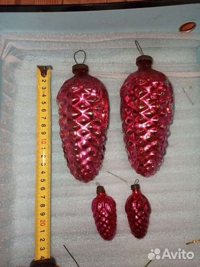 Ёлочные игрушки СССР