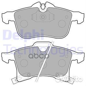 Колодки opel astra H 2004 LP1861 Delphi