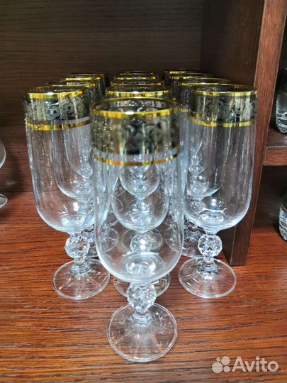 Рюмки, фужеры, бокалы Богемия