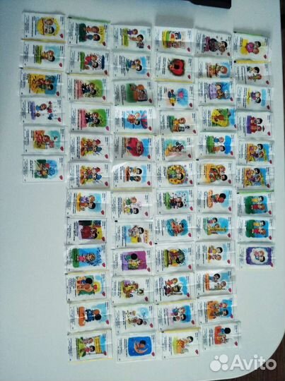 Вкладыши от жвачек Love is