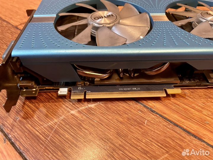 Видеокарта RX 580 8gb AMD Sapphire nitro+