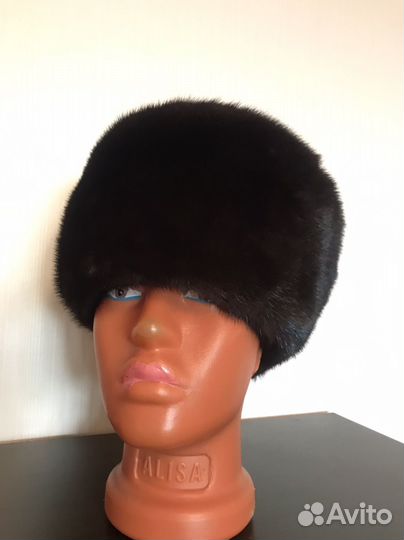 Берет женский норковый