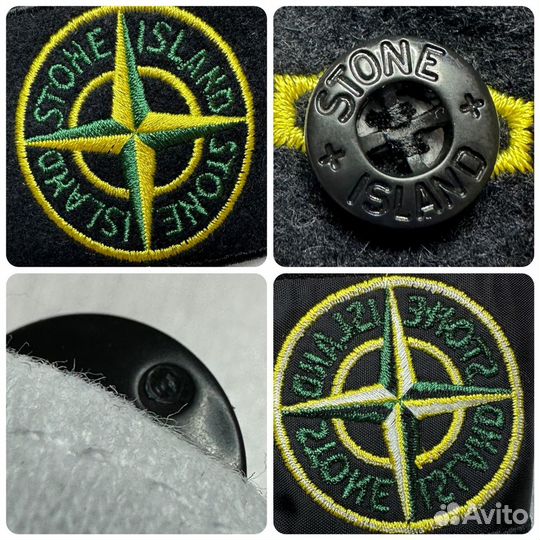 Свитшот белый Stone Island 63020 V0001