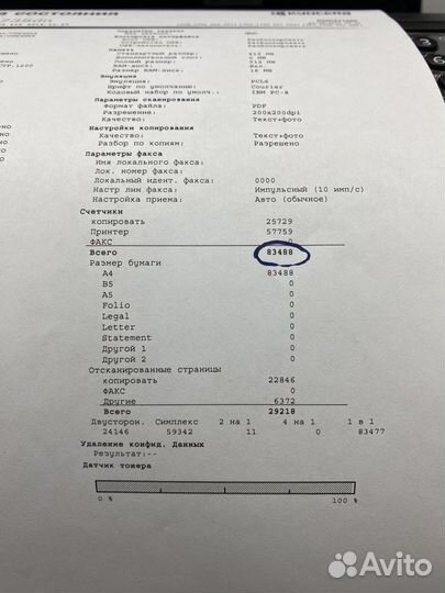 Мфу лазерное kyocera ecosys M2735dn