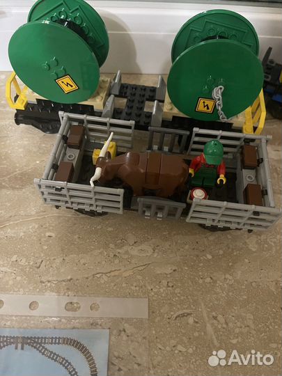 Lego city поезд 60052