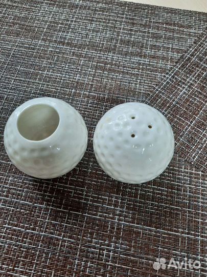 Солонка для соли и подставка для зубочисток