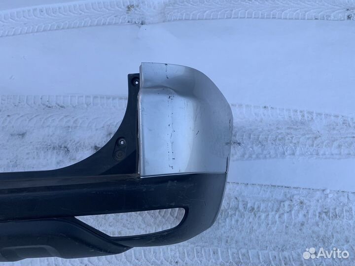 Mitsubishi pajero sport 2 (08-13) задний бампер