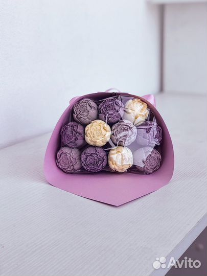 Шоколадные пионы, шоколадный букет