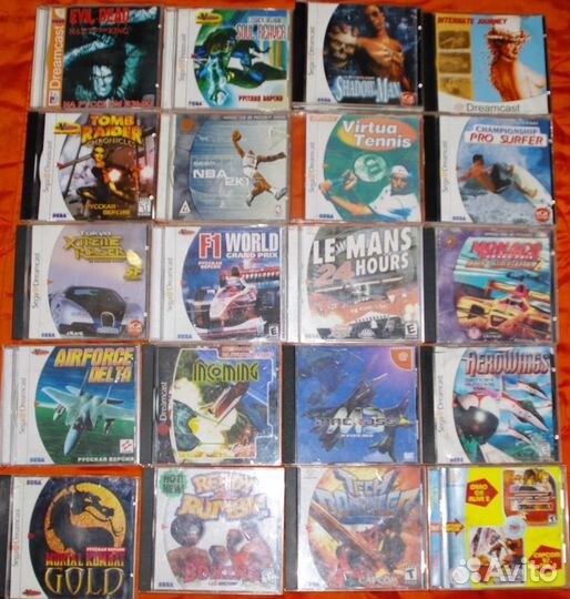 Диски для Sega Dreamcast