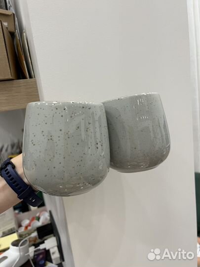 Три кружки под перепелиное яйцо