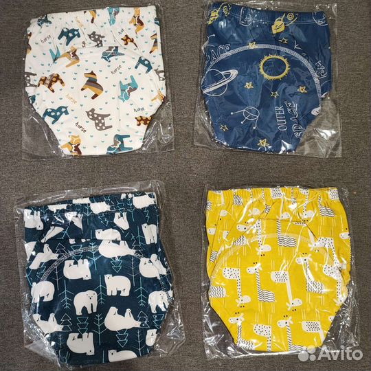 Многоразовые трусики хб