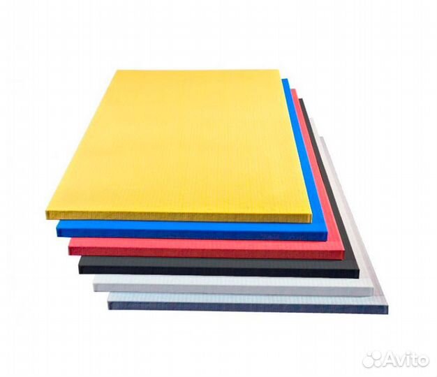 Татами для дзюдо трехцветное