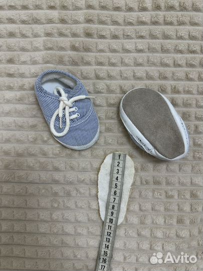 Кеды для новорожденного