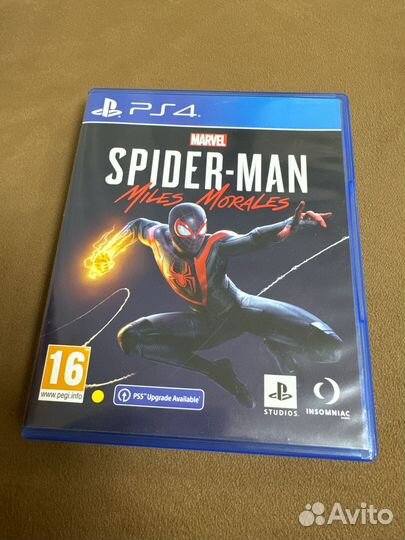 Spider man miles morales ps4 диск