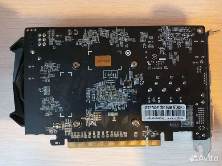 Видеокарта gtx 750 ti