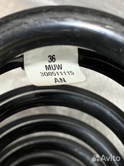 Задние пружины VW passat b8