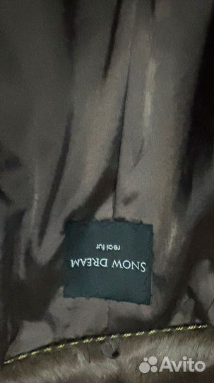 Норковая шуба