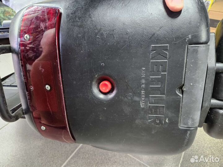 Детское велокресло на багажник kettler