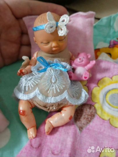 Кукла мини реборн