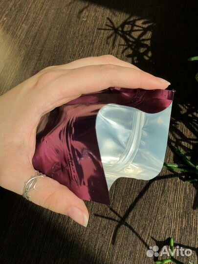 Пакет дой пак металлизированный фиолетовый