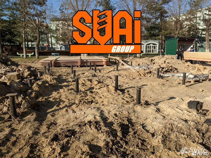 Винтовые сваи 108 2500