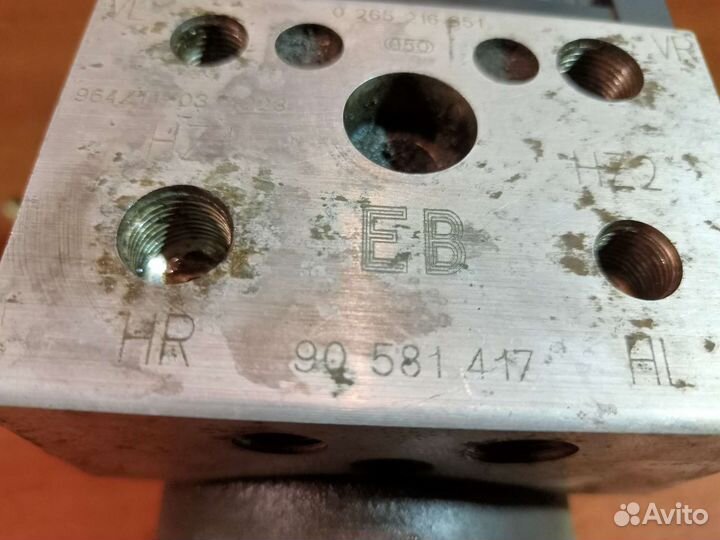 Блок ABS (насос) Opel Astra G 1999