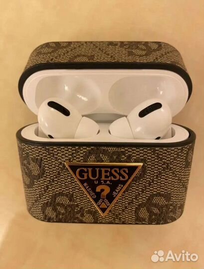Чехол guess для наушников air pods pro