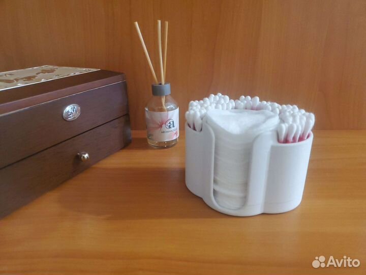 Органайзер для ватных дисков и палочек/косметики