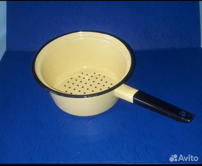 Дуршлаг СССР эмалированный