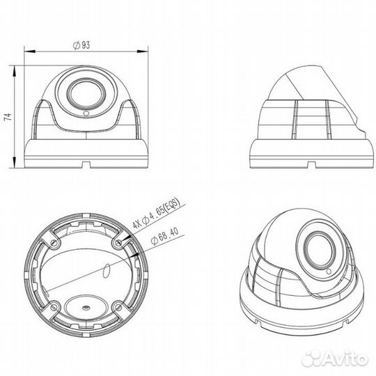 Amatek AC-IDV202MF (2,8)(7000583)