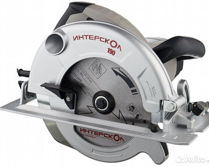 Прокатпила циркулярная сетевая + кейс Интерскол дп