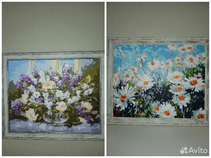 Картина по номерам новая