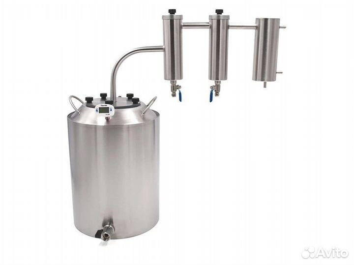 Самогонный аппарат Мастер Практик с двумя сухопарн