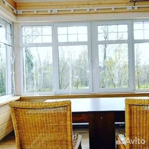 Пластиковые окна. остекление коттеджей