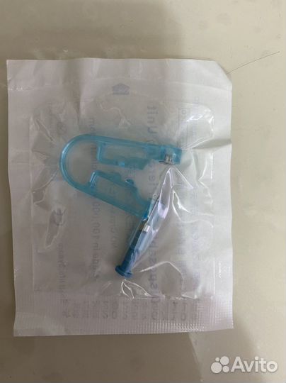 Пистолет одноразовый, пирсинг