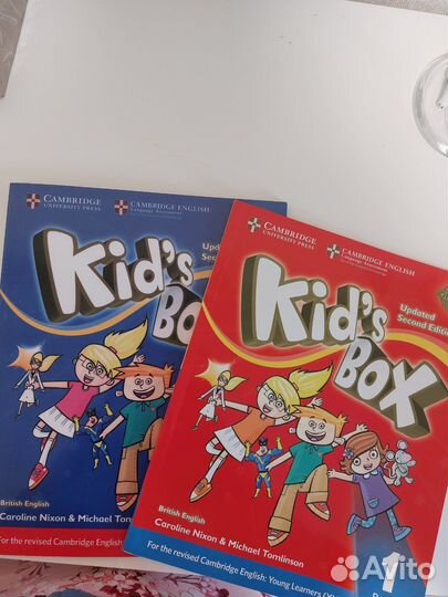 Учебники Kid's Box 1 и 2 Updated Second Edition