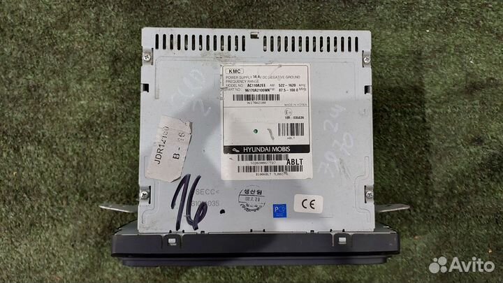 Магнитола штатная Kia Ceed 2