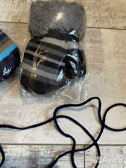 Варежки зимние детские