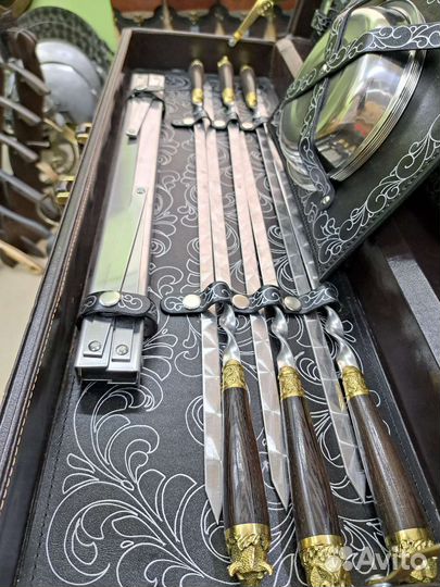 Премиальный набор шампуров