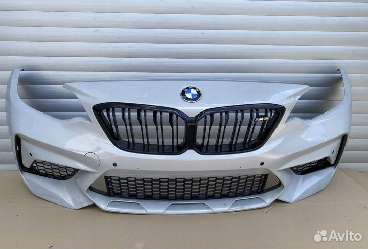 Bmw m2 f87 бампер передний competition