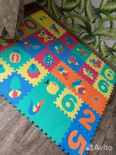 Детский коврик пазл