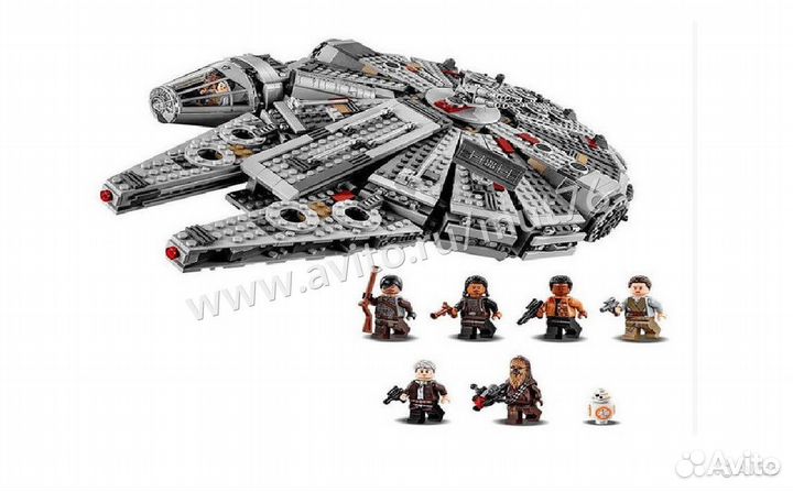 Конструктор Звёздные воины 1381 дет.(79211)