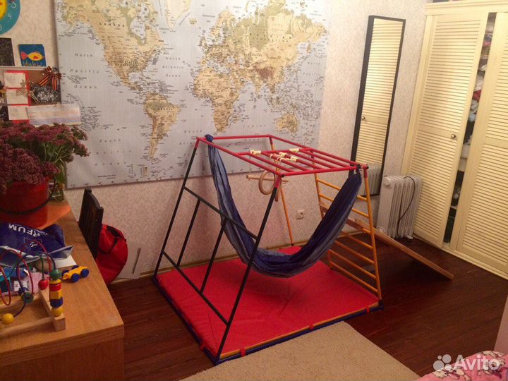 Детский спорт комплекс Ранний старт люкс с допол