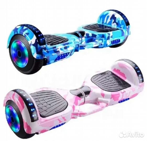 Гироскутер с ручкой новый
