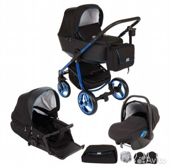 Коляска Adamex reggio 3 в 1
