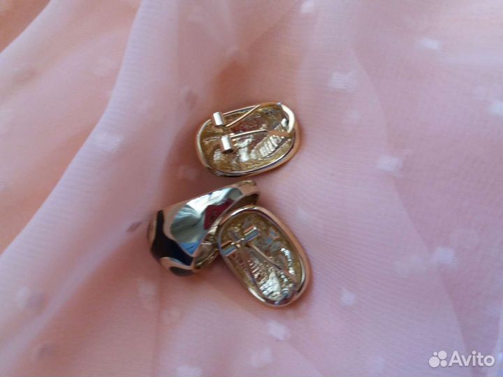 Серьги и кольцо