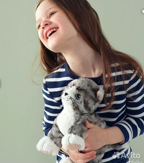 Мягкая игрушка Икеа кот Лиллеплутт/ikea Lilleplutt