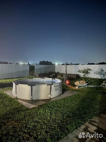 Водонагреватель для бассейна на дровах Luxe 45В