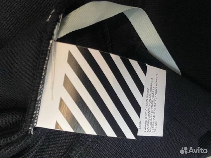 Худи off white caravaggio crowning черное S - XL